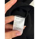 Urban Outfitters  Remi Short Sleeve Deep V-Neck Ribbed Polo Romper Black Womens M Photo 3