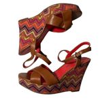 American Eagle Multi-color wedges Size 9 Photo 1