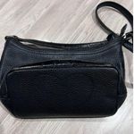 Brighton  Black Leather Crossbody Bag Designer Handbag Purse Small Photo 10