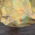 Gold Fanny Pack, One Size, Rainbow Zip Black Photo 7