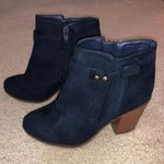 Merona Blue Suede Boots  Photo 0
