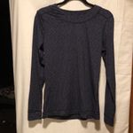 Cuddl Duds  Long Sleeve Crew Warm Layers Thumbholes Flexfit Sz L NWT Blue Black Photo 8