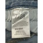 Simple Society Women’s Stretch Cropped Bellbottom Jeans Blue Size 27 Photo 5