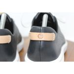 Clarks  Unstructured Leather Black Perforated Lace Up Sneakers Womens‎ Size 6.5 Photo 9