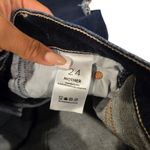 Mother The Mid Rise Dazzler Ankle Fray Women's Jean Size: 24 Blue Photo 3