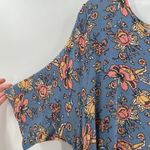 Agnes & Dora Floral Scoop Neck Short Sleeve Sway Midi Shift Dress Size XL FLAW Photo 5