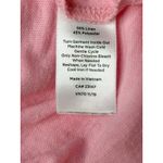 Talbots  Plus Size Pink Tie Sleeve Linen Top T-shirt 2X‎ Soft Girl Pastel Photo 7