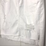 AG Adriano Goldschmied AG Erin White Stretch Denim Pencil Skirt Photo 5