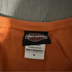 Harley Davidson Orange Gatlinburg Tennessee Short Sleeve Tee Shirt‎ Size XL Photo 4