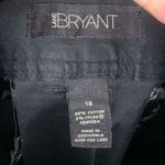 Lane Bryant black front slit size 16 stretchy pencil skirt Photo 1