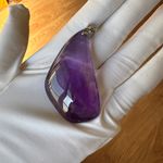 NWOT Uruguay Natural Therapy Amethyst pendant in Large size/29.59g Photo 1