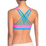 Adidas 💕 SWIMWEAR💕 Crossback Bikini TOP Neon Pink Photo 2