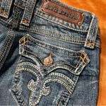 Rock Revival  Debbie Straight Leg Jeans Size 27 embellished embroidered Photo 10