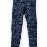 Aerie Offline by Real Me Xtra Hold Up Mid Rise Leggings in Marbled Blue Sz S NEW Photo 2