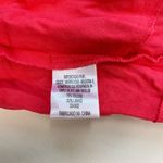 Farm Rio NWOT  Pleated Linen Blend Pink Shorts Size M Elastic Stretch Pockets Photo 9