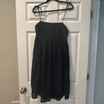Gap  Eyelet Cotton Spaghetti Strap Square Neck Above Knee Dress Size 10 Lined Photo 11