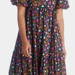 CROSBY by Mollie Burch Crosby Molly Dress in Burch Marigold Pattern Sz. M Photo 0