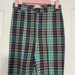 Urban Outfitters  Tessa Plaid Notched Cropped High-Waisted Pant Photo 4