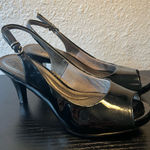 Life Stride  Teller Sandal Soft System Black Peep Toe Sling Back Size‎ 7 Women’s Photo 0