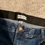 Ava & Viv  jeans size 24w‎ and green long sleeve top 1x Photo 4