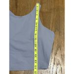 Athleta Conscious Crop Longline Logo Sports Bra Tank Top Purple Women's Size XS Photo 6