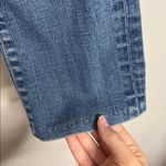 AG Adriano Goldschmied The Stevie Slim Straight Blue Jeans hemmed size 28 flaw Photo 7