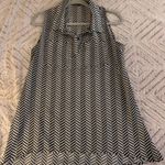 Ava And Grace Black And White Dress Shirt Photo 4