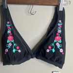 Anne cole NWT embroidered bikini top medium Photo 0