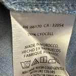 Maeve Anthropologie Cambray Ruffle Top Womens S Blue Boho Western Cottagecore Photo 5