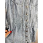 Madewell Denim Sleeveless Seamed Mini Dress Palomilla Wash Size 12 Photo 5