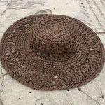 Time & Tru Brown straw sun hat 🤎 Photo 1