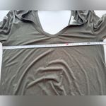Nine Britton NWT Stitch Fix Maleah Army
Green Cut Out Back Knit Top Size Medium Photo 5