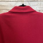 Sag Harbor  Womens 10 Blazer Red 100% Pure New Wool Jacket‎ One Button Lined Photo 10