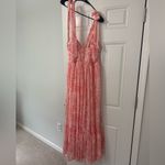Maxi Coral Floral Dress Pink Size M Photo 3