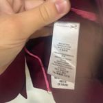 Juicy Couture Maroon Red Blazer Jacket Gold Accents Business Office Casual Med Photo 4