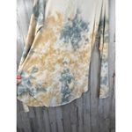 Treasure & Bond  Multi Color Tie Dye Raglan Sleeve Long Shirt Large Photo 6