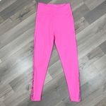 Victoria's Secret  Incredible Essential Lace Up Mesh Panel Leggings Hot Pink 6 Photo 1