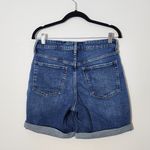 Old Navy  Cuffed Jean Shorts Size 8 OG Straight High-Rise Denim Shorts Photo 4