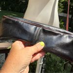 Vintage st. Borse Purse Pocketbook Black Brown Leather? Western Photo 4