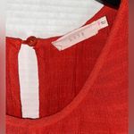 Lush Clothing Lush Women’s S Red Casual Boho Chic Ruffled Skirt Flutter Sleeves Maxi Dress Photo 4