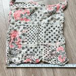 Free People  Linen Boho Market Shopping Tote Photo 3