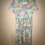 The Vermont Country Store Cotton Floral Dress M Pink Size M Photo 6