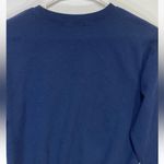 Wound Up  Out Dream Yourself Striped Sweatshirt Navy Blue Size XXL (19) Juniors Photo 4