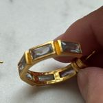 NWOT Julie Vos Hoop Earrings Gold Photo 8