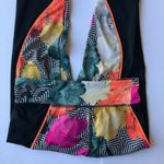 Energie Leggings Junior Girls Medium Black Floral Abstract Polyester Spa… Photo 4