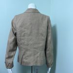 Old Navy Tan Linen Blazer Photo 3