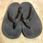 Olukai WOMENS KULAPA KAI BLACK/BLACK Size 9 Photo 0