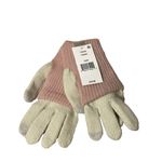 Steve Madden Pink & Cream E-Z Tap Warm Knitted Gloves Women Photo 3