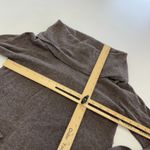 Athleta Sweater Women Small Brown Cowl Neck Long Sleeve Cotton Wool Blend Photo 5