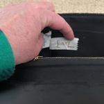 Lenox Bags Vintage Sparkling Black Glitter Evening Bag Photo 9